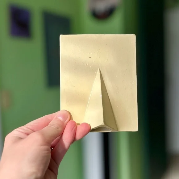 VTG Senility Prayer Faith Based Rustic Farmhouse Cottagecore Standing Decor Art - Picture 4 of 6